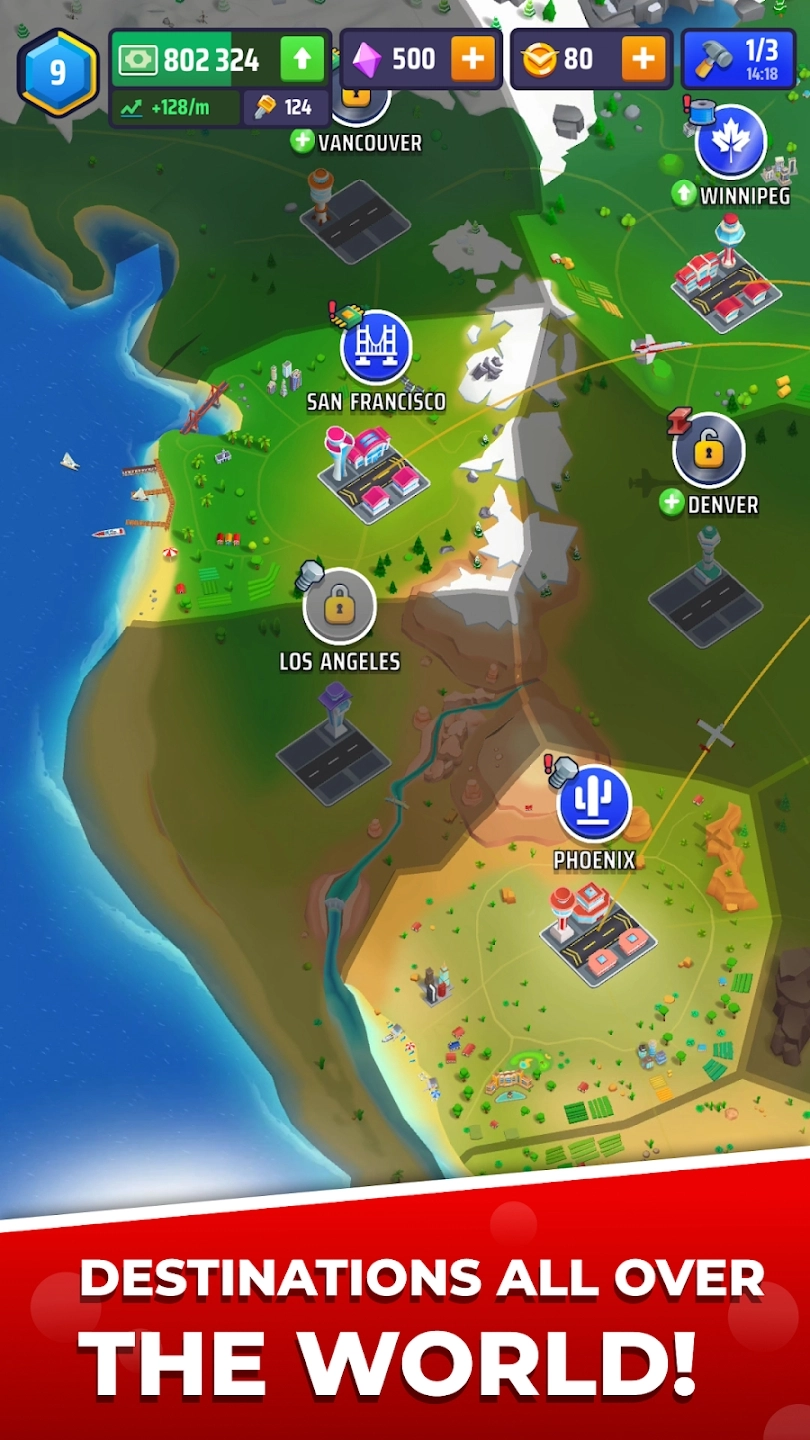 放置飞机公司大亨（AirplaneInc.）