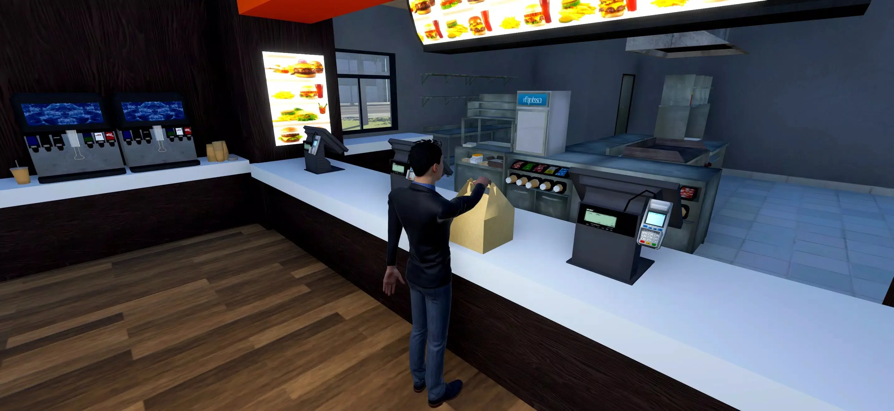 涡轮送餐模拟器图2