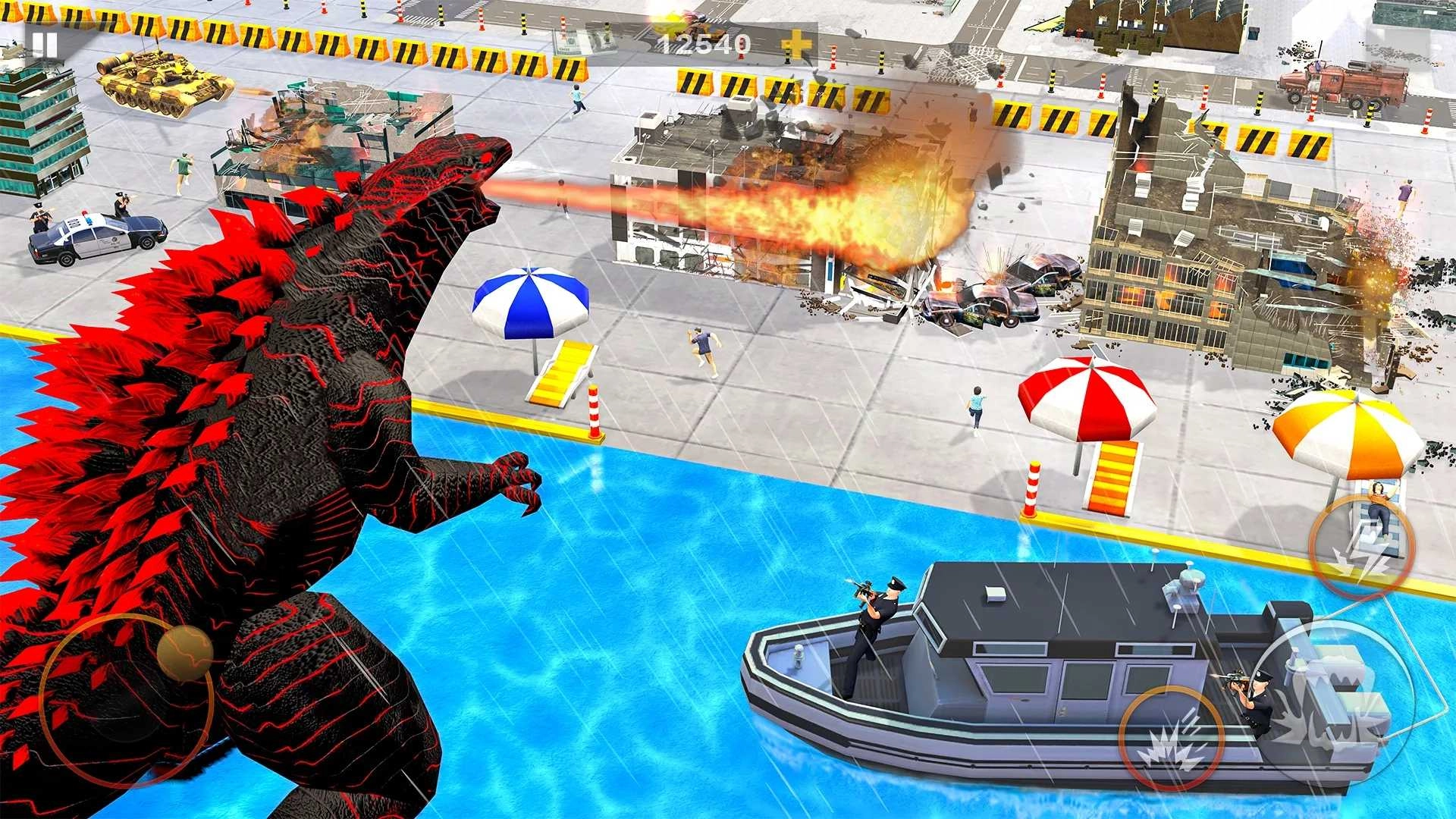 致命的恐龙袭击愤怒的大猩猩-图4