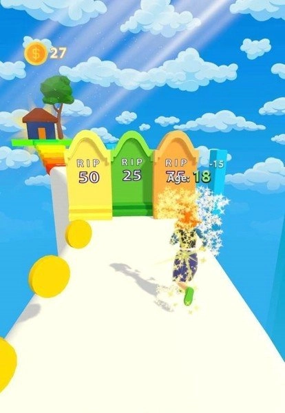 药丸小人奔跑3D游戏（AgeRun3D）图1