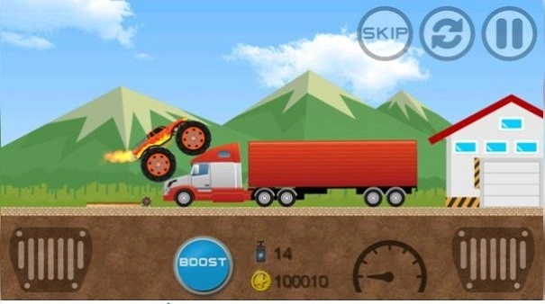 怪物卡车英雄（MonsterTruckRaceCarGames）图2