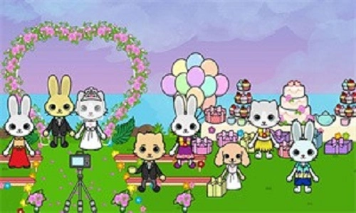 托卡迷你城堡海滩2