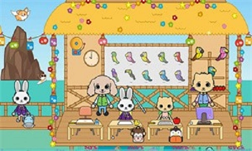 托卡迷你城堡海滩3