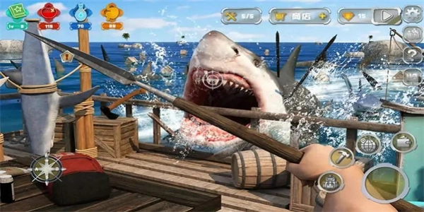 木筏生存魔幻三消图1