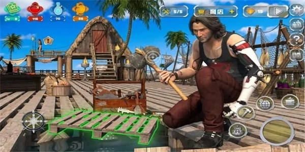 木筏生存魔幻三消图2