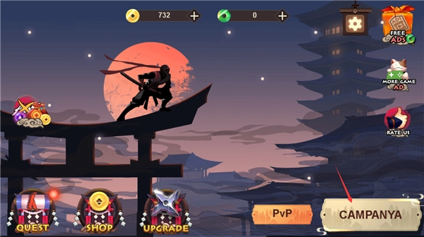 忍者战士2手机版(KazWarrior2)