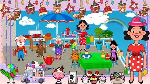 落樱生活小镇安卓版图1