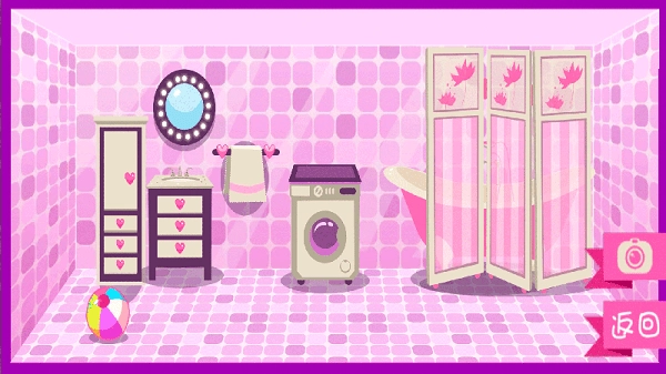 芭比公主城堡房间装饰图2