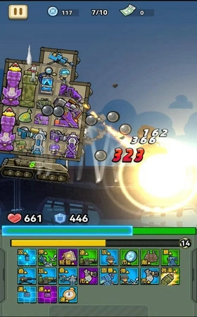 战车向前冲向敌人开炮正版图2