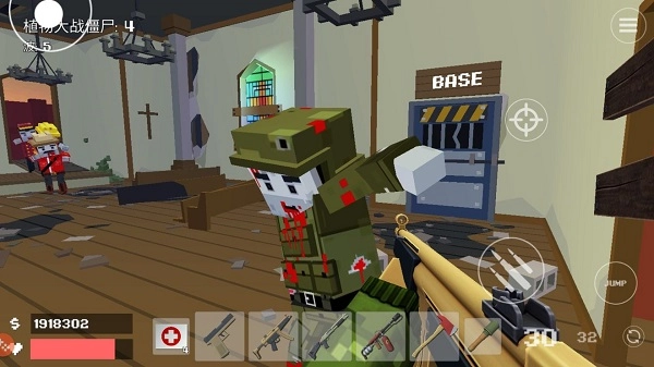 像素战斗僵尸突袭最新版图1