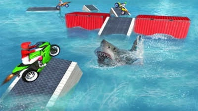 摩托车牛顿特技图2