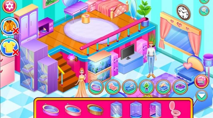 儿童房间整理游戏4