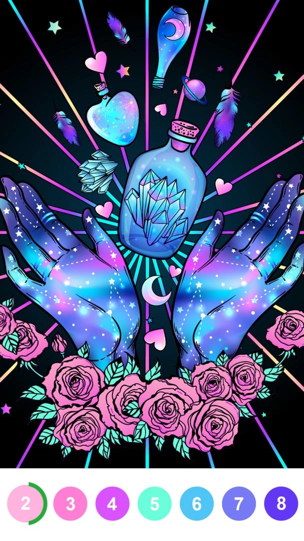 乐涂数字填色图2