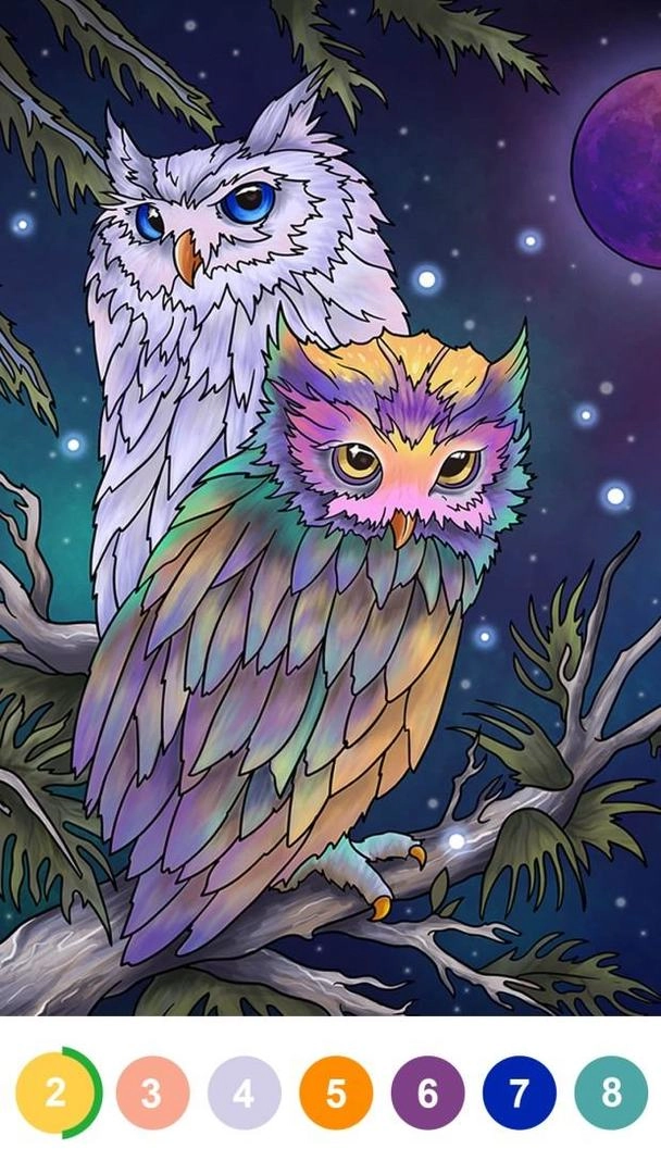 乐涂数字填色图1