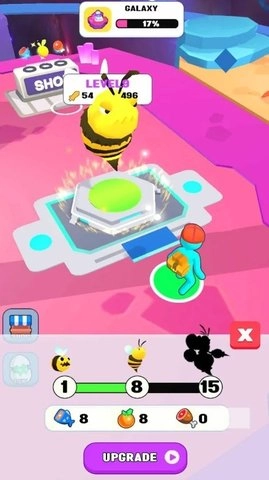 怪物进化奔跑与战斗图2