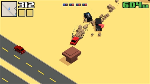 像素公路飙车2图2