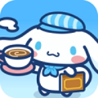 大耳狗喜拿兴奋咖啡厅生活