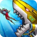 机械鲨模拟器无限钻石金币版