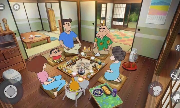 蜡笔小新煤炭镇的小白安卓版截图0