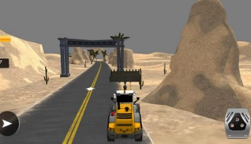 3D挖掘机驾驶模拟