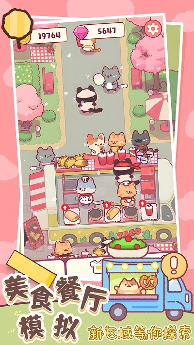 美食餐厅模拟图2