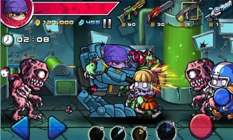 萌僵尸大战最新版图1