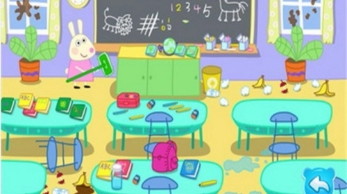 兔宝宝打扫教室图2