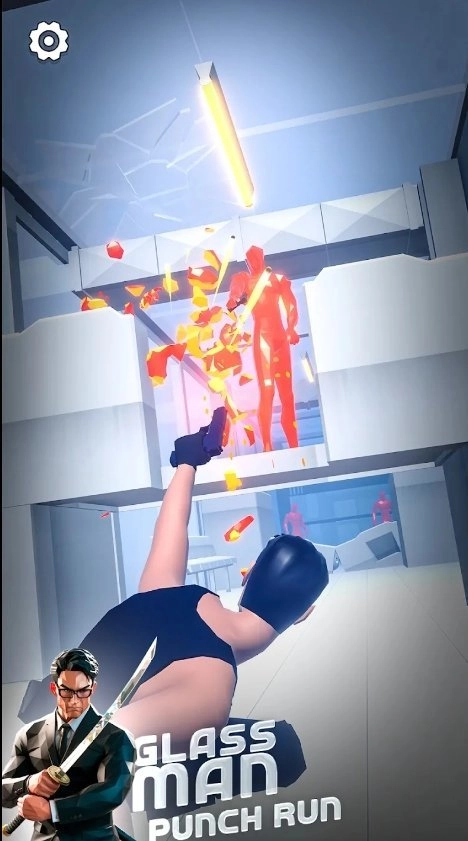 玻璃人射击逃亡最新版图1