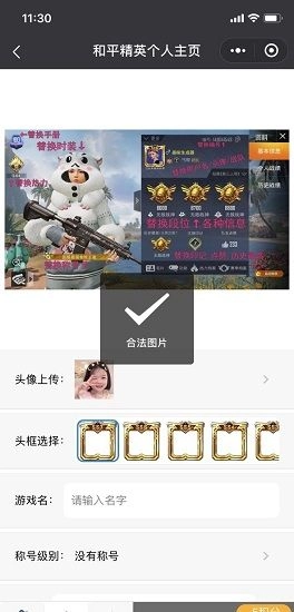 趣味生成器和平精英图3