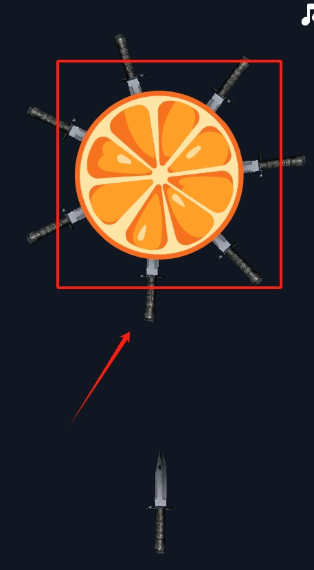 水果小忍者刀刀命中