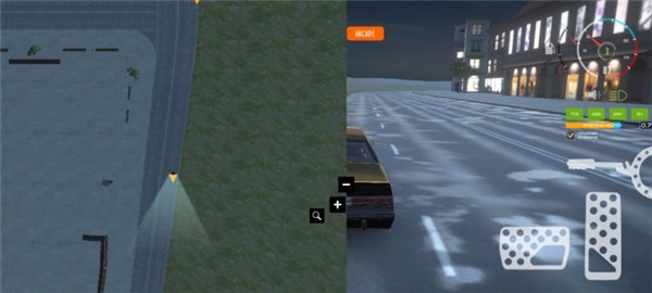 汽车城市驾驶模拟器