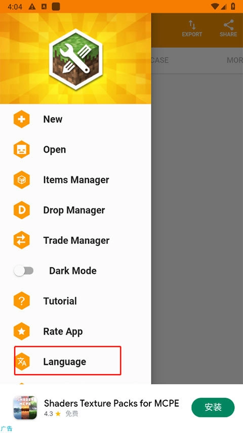 MinecraftAddonsMaker