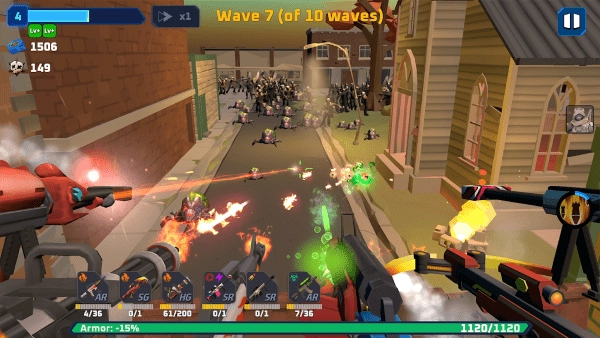 子弹风暴僵尸浪潮