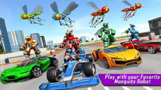 蚊子变身机器人游戏图3