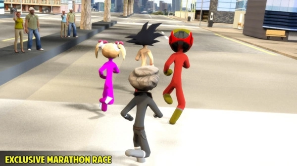 火柴人马拉松赛图4