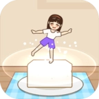 跳一跳女孩游戏