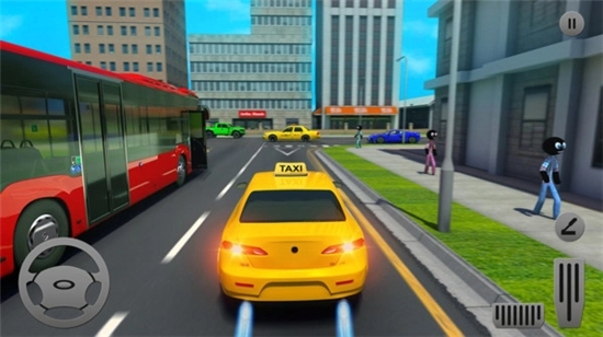 火柴人出租车汽车游戏图2