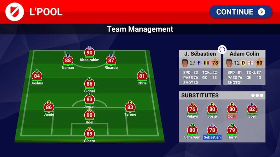 足球冠军传说汉化版图2