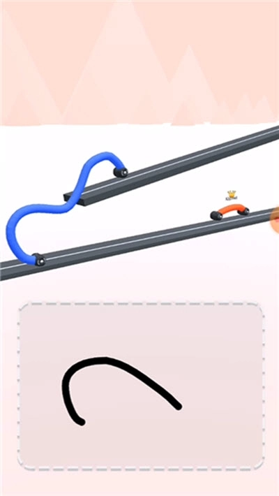 趣味手画赛车图1