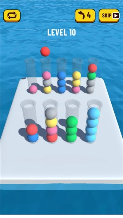 彩色球整齐点游戏图3