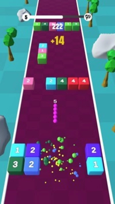 贪食蛇闯方块3D(2)