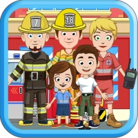 我的小镇消防员游戏