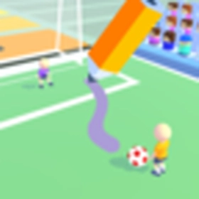 画线射门游戏
