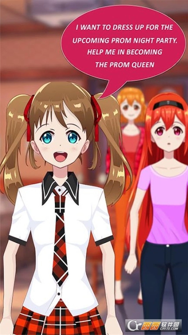 樱色校园女孩图1