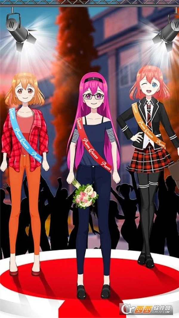 樱色校园女孩图2