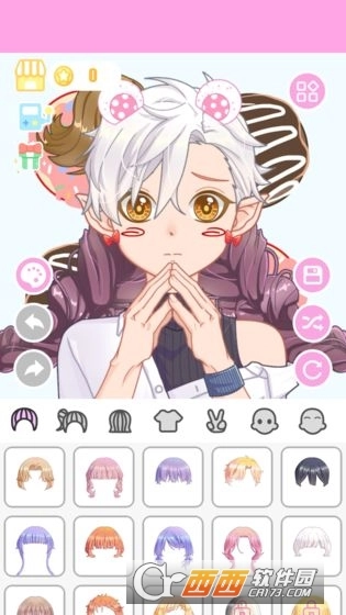 可爱的动漫女孩换装(4)