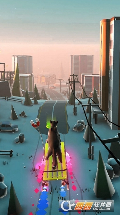 动物滑雪冒险图1