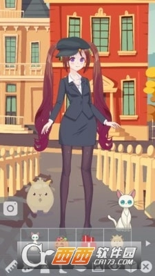 动漫女孩爱打扮(4)