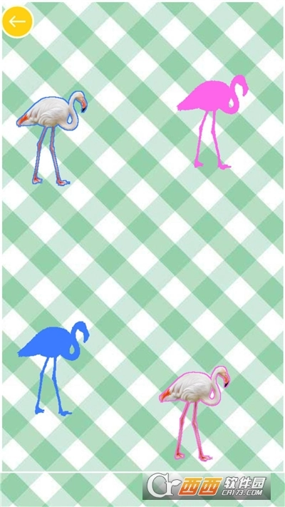 儿童学动物和颜色