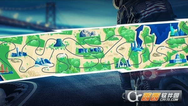 公路摩托模拟器